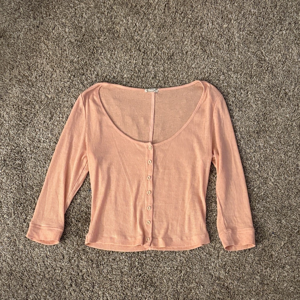 Free people intimately scoop neck Button-Up Top